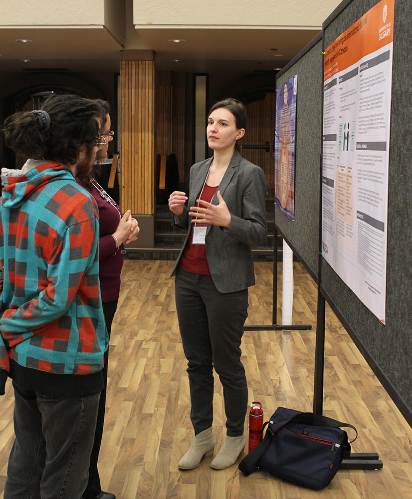 The Peer Beyond Symposium aims to encourage collaboration and professional development at the graduate student level. Graduate Students’ Association photo