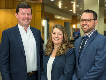 Montane Medical. From left: Dr. Matthew Church (vice president business strategy), Tammy Schoonbaert (COO), and Dr. Ian Schoonbaert (president and founder).