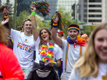 UCalgary community joins Pride Parade