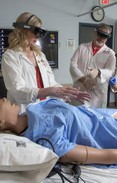 Dr. Sandra Goldsworthy, associate professor and team members Dave Patterson and Krista Wollny