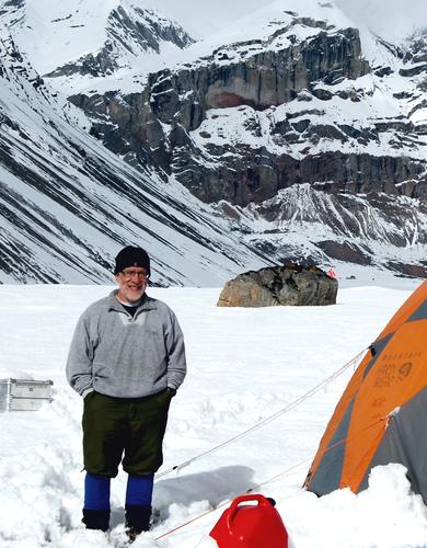 Benoit Beauchamp on Ellesmere Island