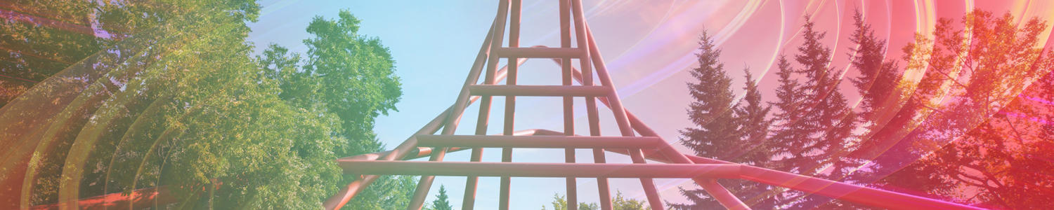 A stylized image of the "paperclip" on campus