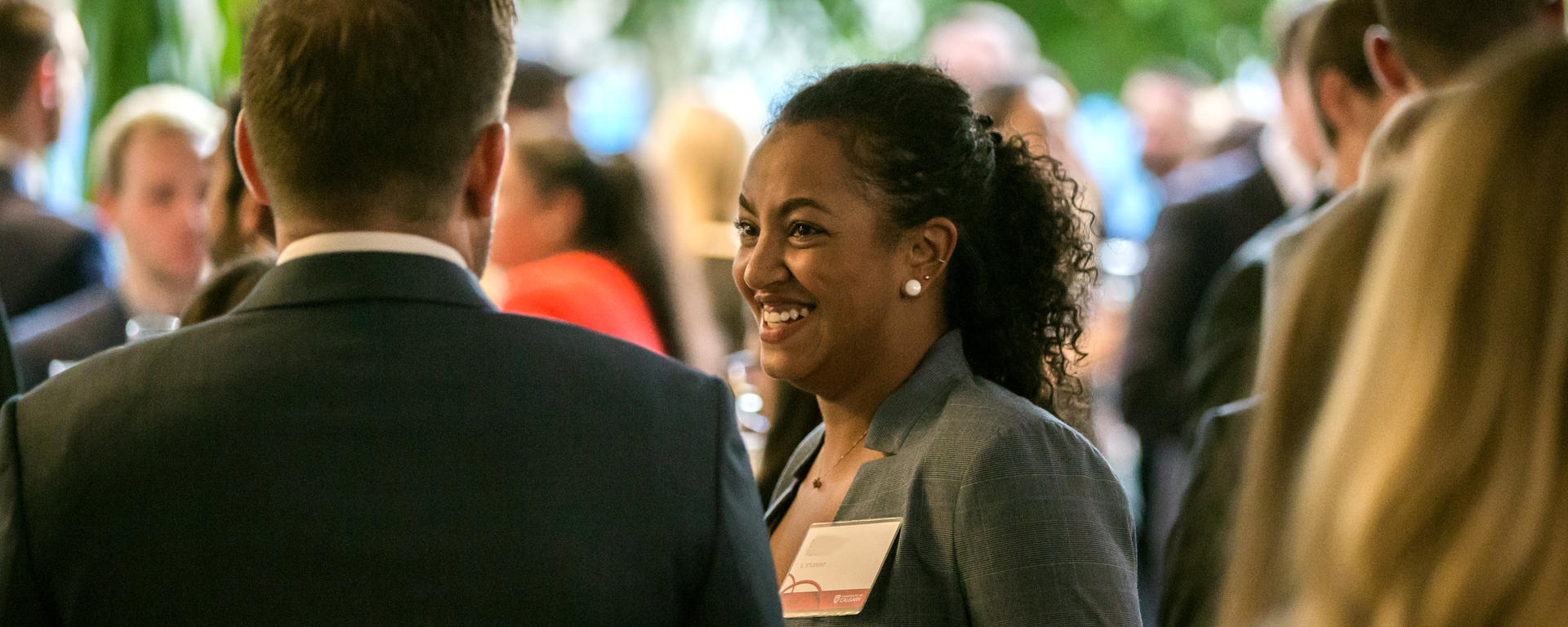 Student Ambassadors are having a great time at the event