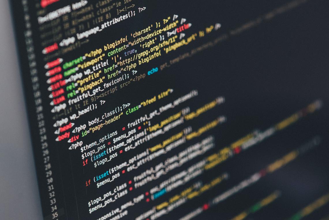 HTML code on a computer screen HTML code on a computer screen